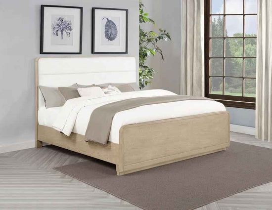 Ladera 56-inch Eastern King Panel Bed Light Elm