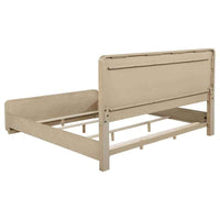 Ladera 56-inch Eastern King Panel Bed Light Elm - Home & Sleep Outlet
