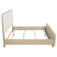 Ladera 56-inch Eastern King Panel Bed Light Elm - Home & Sleep Outlet