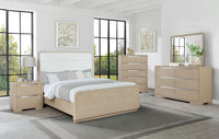 Ladera 56-inch Eastern King Panel Bed Light Elm - Home & Sleep Outlet