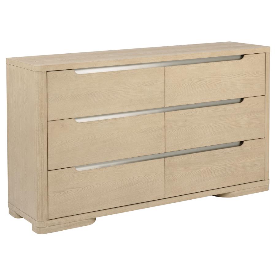 Ladera 4-piece California King Bedroom Set Light Elm - Home & Sleep Outlet