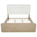 Ladera 56-inch California King Panel Bed Light Elm - Home & Sleep Outlet
