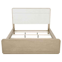 Ladera 56-inch California King Panel Bed Light Elm - Home & Sleep Outlet