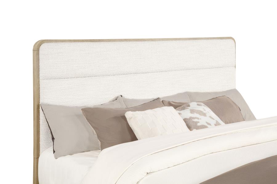 Ladera 56-inch California King Panel Bed Light Elm - Home & Sleep Outlet