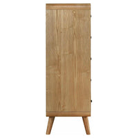 Robyn 5-drawer Bedroom Chest of Drawers Light Ash
