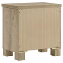 Oakglen 4-piece Eastern King Bedroom Set Weathered Oak