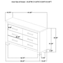 Oakglen 4-piece Eastern King Bedroom Set Weathered Oak