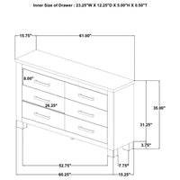 Oakglen 5-piece Queen Bedroom Set Weathered Oak