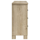 Oakglen 6-drawer Bedroom Dresser Weathered Oak