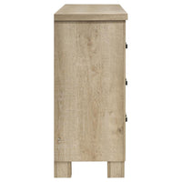 Oakglen 6-drawer Bedroom Dresser Weathered Oak