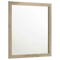 Oakglen Dresser Mirror Weathered Oak