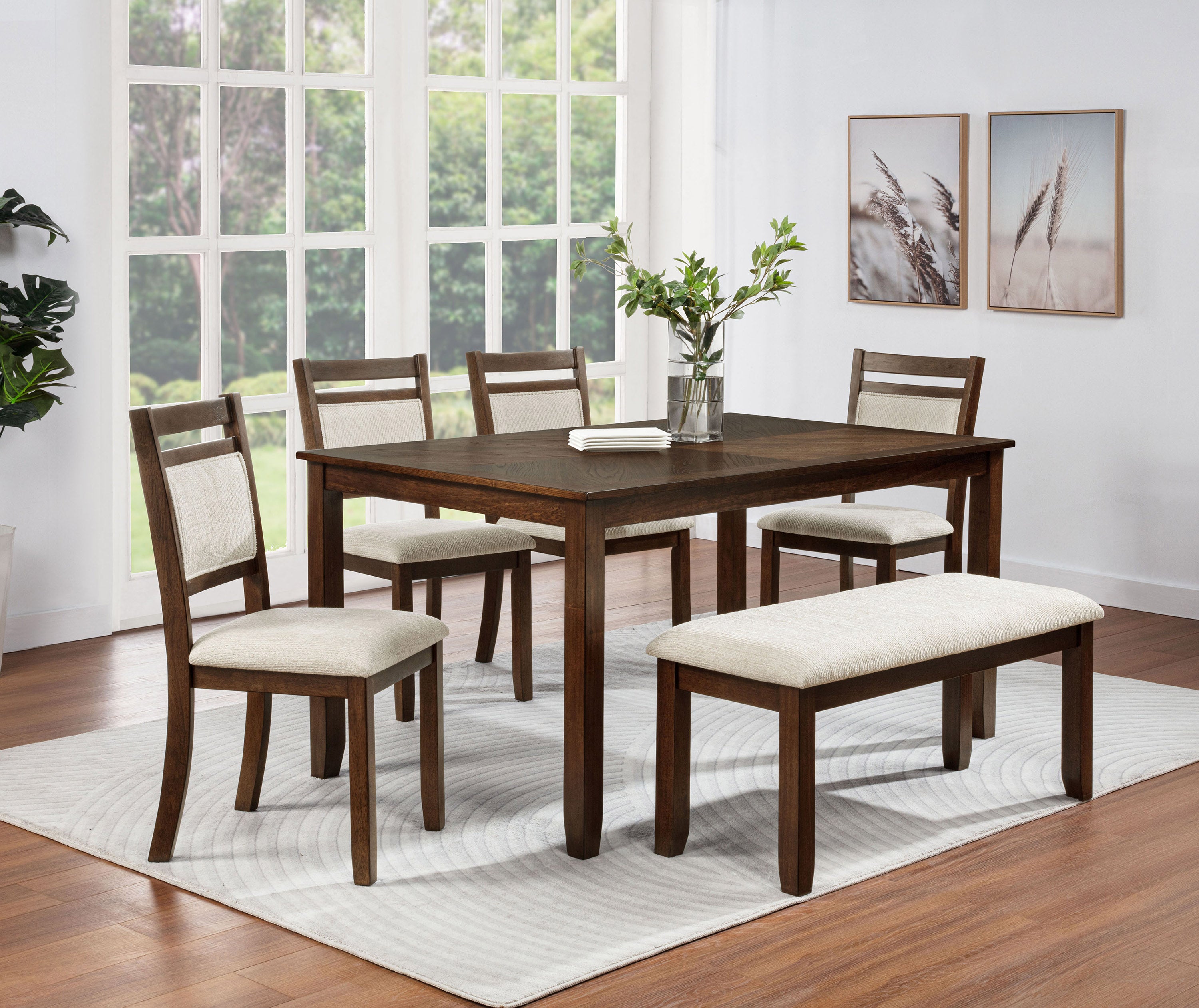 AVASA 2276SET-6P (2-Piece Dining Set)
