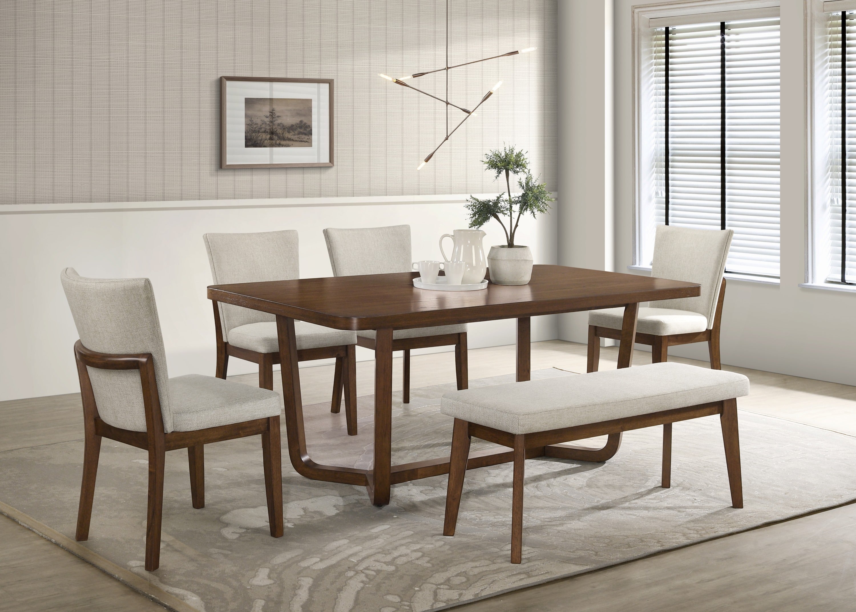 SALERNO 2311-6P (6-Piece Dining Set)