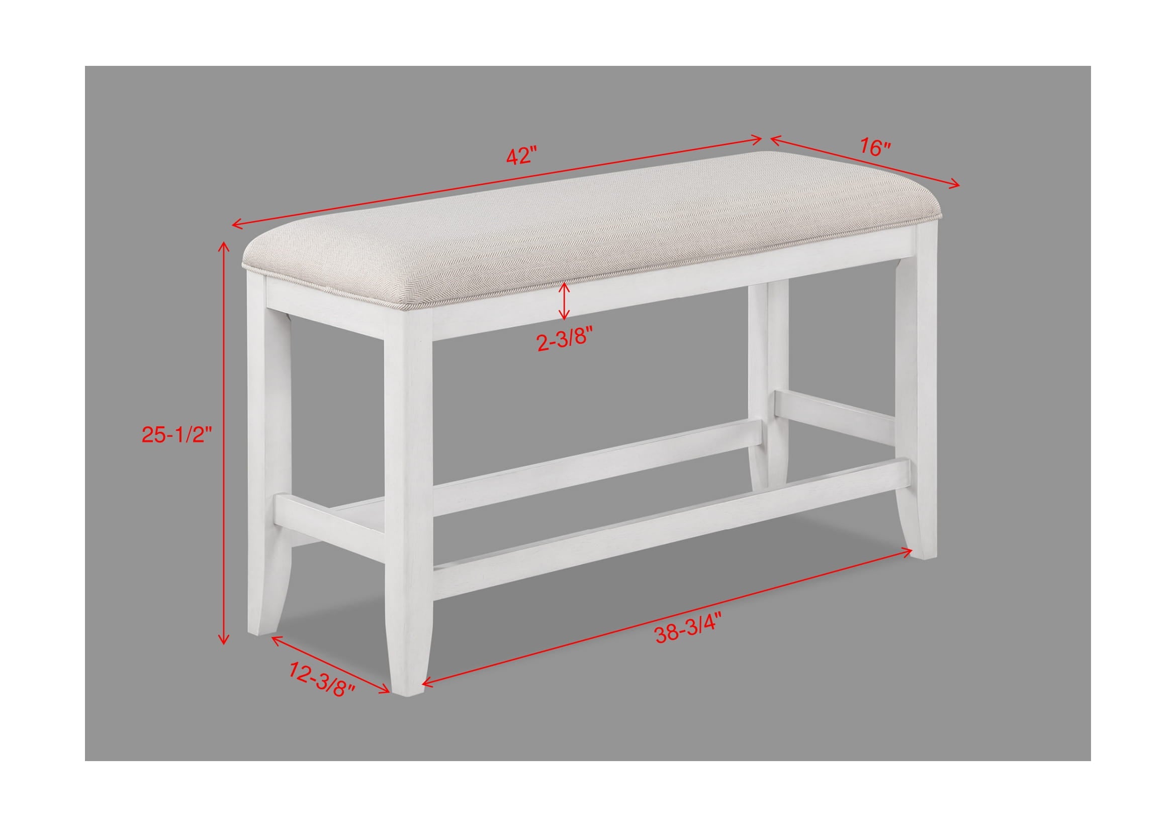 WENDY 2717-6P (7-Piece Counter Dining Set)