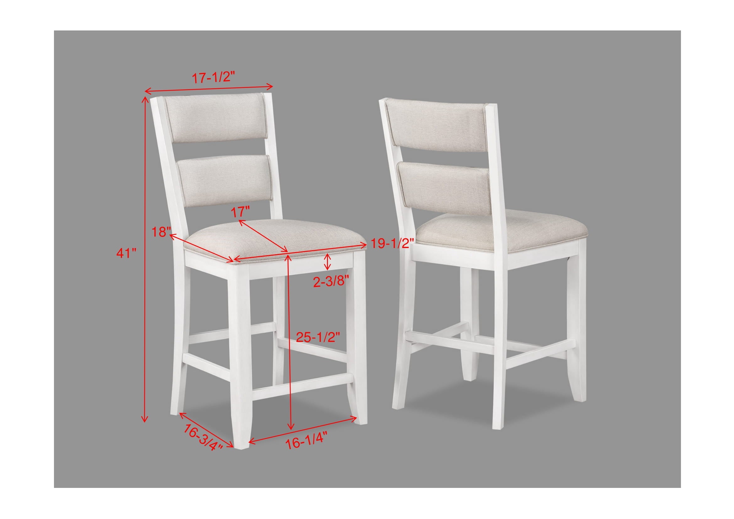 WENDY 2717-7P (8-Piece Counter Dining Set)