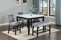 PASCAL 2724-5P (5-Piece Counter Dining Set)