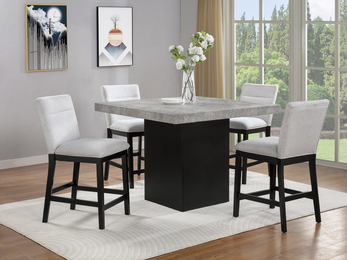 SEBASTIAN 2725-5P (5-Piece Counter Dining Set)