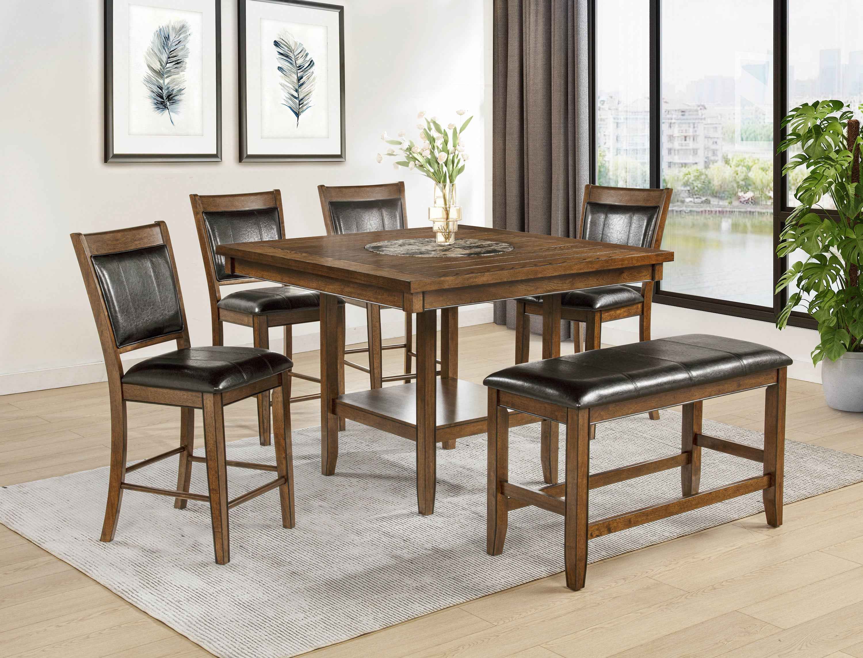 FULTON 2727V-5P (5-Piece Counter Dining Set)