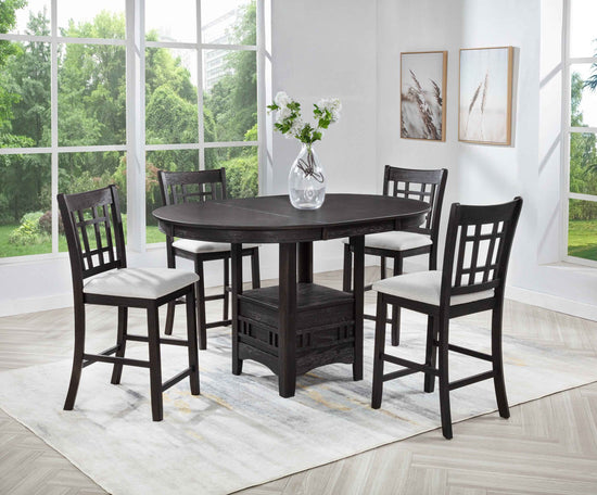 HARTWELL 2795BK-5P (5-Piece Counter Dining Set)