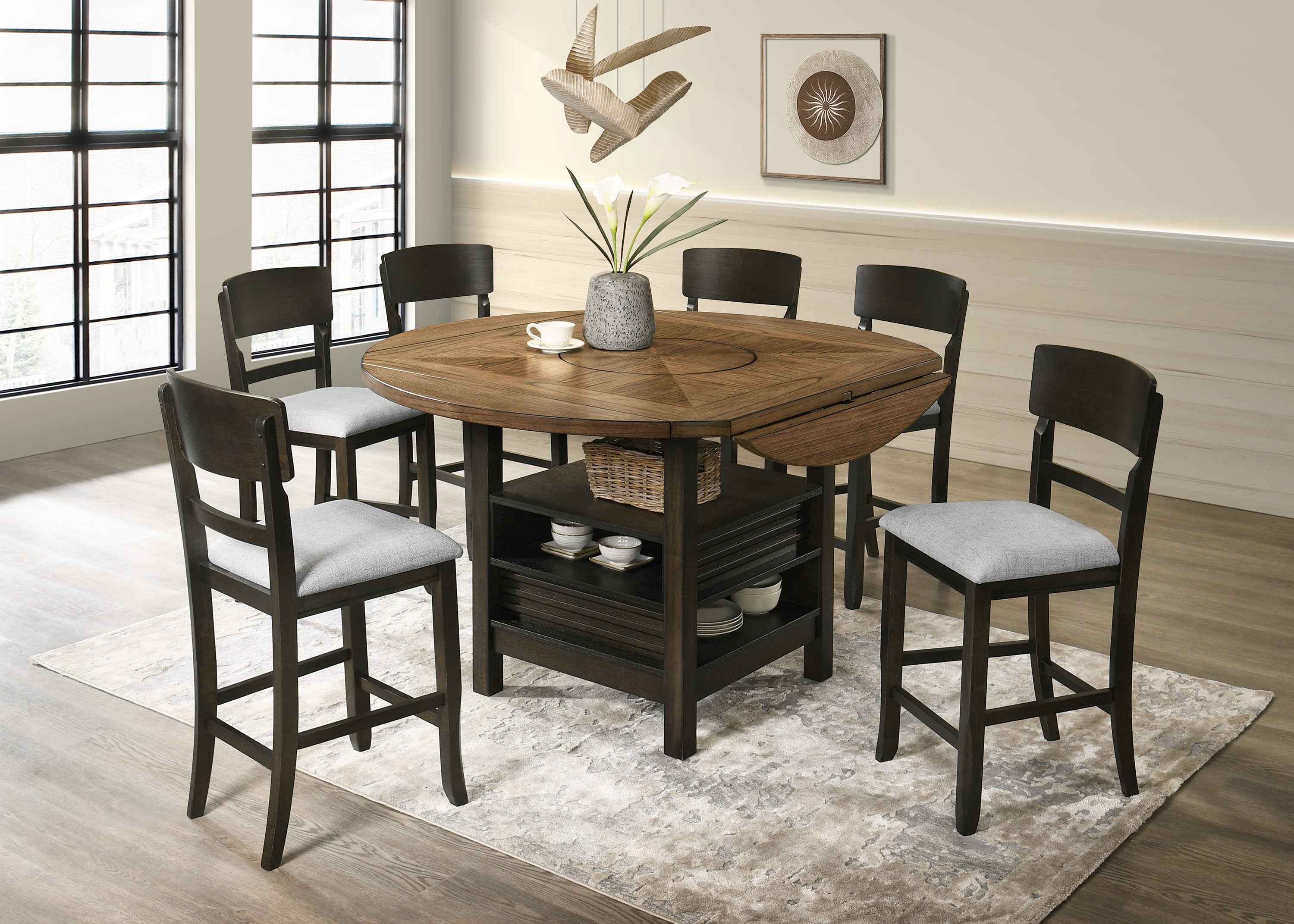OAKLY 2848T (2-Piece Counter Dining Set)