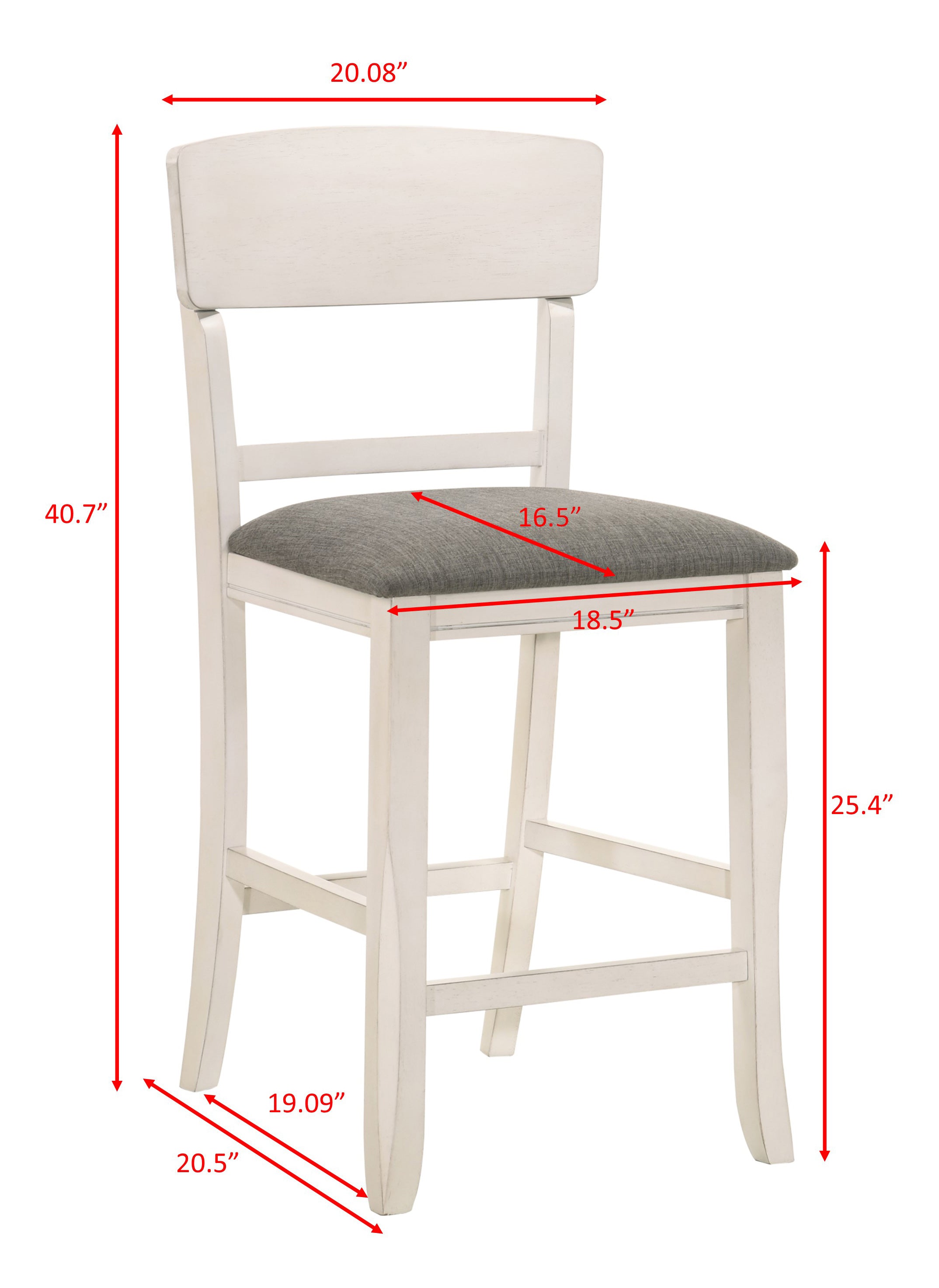 CONNER 2849CG-5P (6-Piece Counter Dining Set)