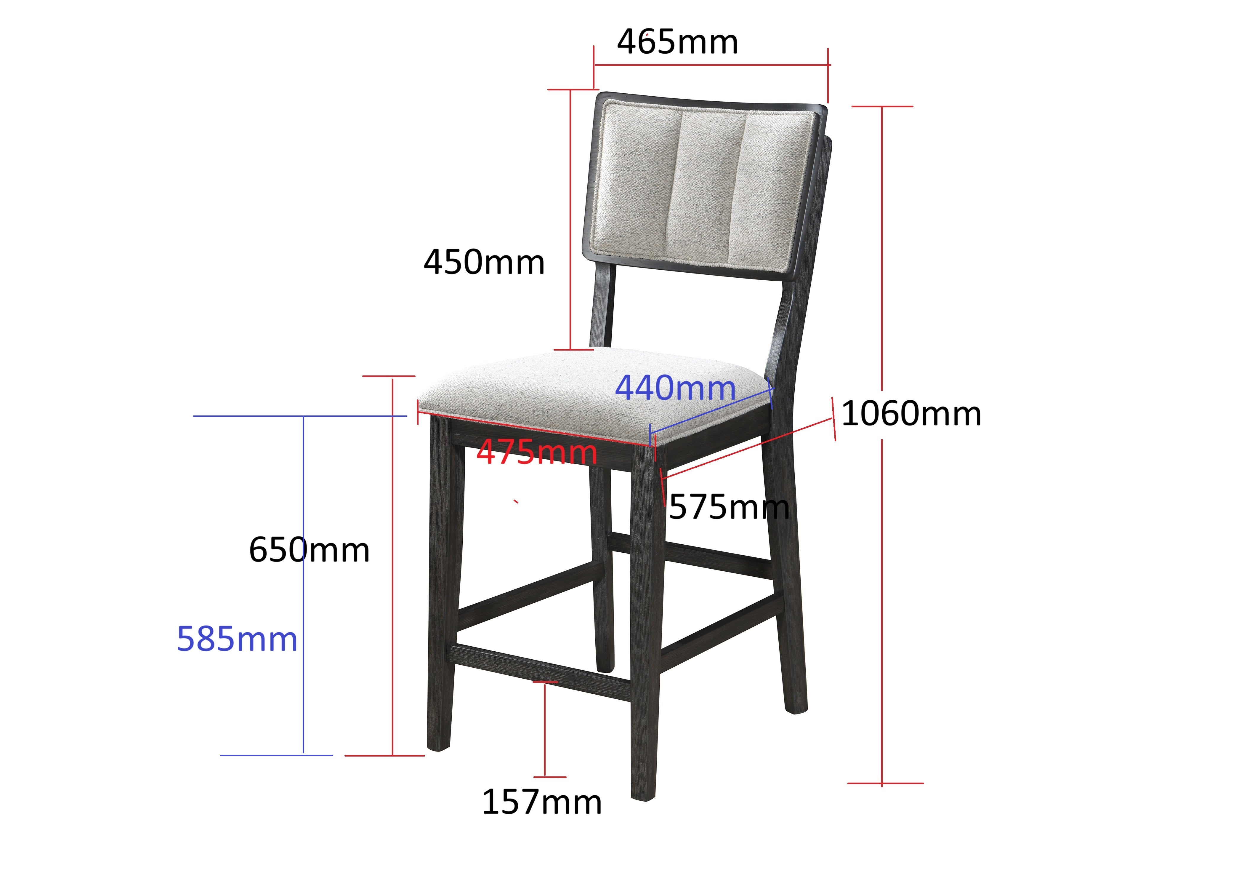 CLINE 2850LG-7P (8-Piece Counter Dining Set)