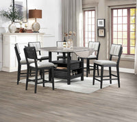 CLINE 2850LG-5P (6-Piece Counter Dining Set)