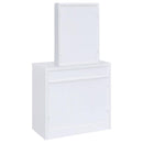 Harvey Vanity Set with Lift-Top Stool White