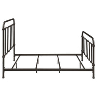 Livingston Metal Full Open Frame Bed Dark Bronze