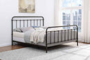 Livingston Metal Eastern King Open Frame Bed Dark Bronze