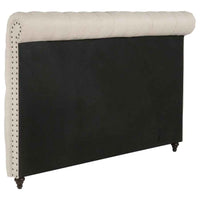 Devon 57-inch Upholstered Full Headboard Beige