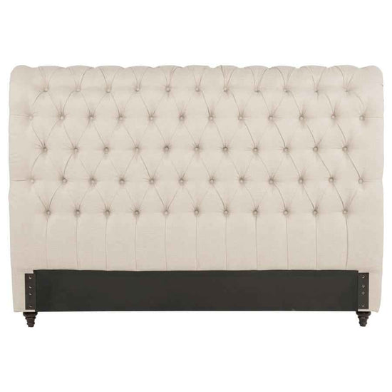 Devon 57-inch Upholstered Eastern King Headboard Beige