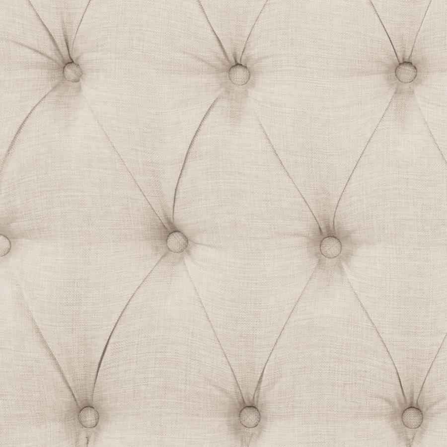 Devon 57-inch Upholstered Eastern King Headboard Beige