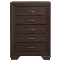 Dorian 5-piece Queen Bedroom Set Dark Cocoa