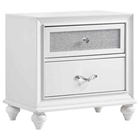 Barzini 4-piece Queen Bedroom Set White