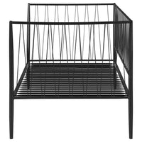 Richland Metal Twin Daybed Bed Frame Matte Black