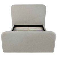 Wren Upholstered Queen Panel Bed Grey