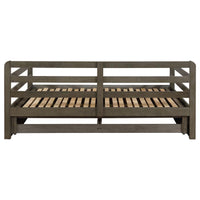 Sorrento 2-drawer Twin XL Daybed with Extension Trundle Grey