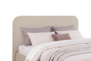 Anders Upholstered Eastern King Storage Lift Platform Bed Beige - Home & Sleep Outlet
