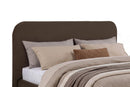Anders Upholstered Eastern King Storage Lift Platform Bed Chocolate - Home & Sleep Outlet