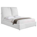 Gwendoline Upholstered Queen Panel Bed White - Home & Sleep Outlet