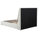 Gwendoline Upholstered Queen Panel Bed White - Home & Sleep Outlet
