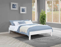 Hounslow Full Universal Platform Bed White - Home & Sleep Outlet