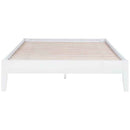 Hounslow Full Universal Platform Bed White - Home & Sleep Outlet
