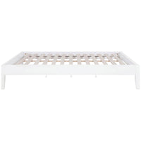Hounslow Full Universal Platform Bed White - Home & Sleep Outlet