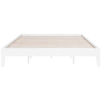 Hounslow Eastern King Universal Platform Bed White - Home & Sleep Outlet