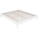Hounslow Eastern King Universal Platform Bed White - Home & Sleep Outlet