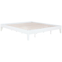 Hounslow California King Universal Platform Bed White - Home & Sleep Outlet