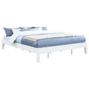 Hounslow California King Universal Platform Bed White - Home & Sleep Outlet