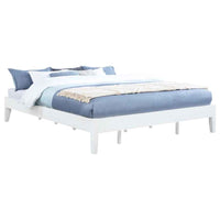 Hounslow California King Universal Platform Bed White - Home & Sleep Outlet